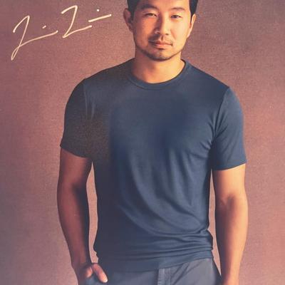 Simu Liu signed photo