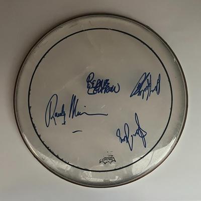 The Eagles signed drum head