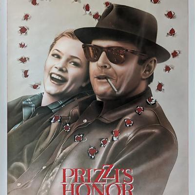 Prizzis Honor 1985 Original One Sheet Movie Poster