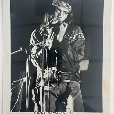 John Mayall signed photo