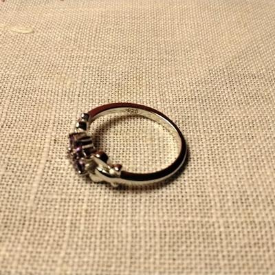 Amethyst 925 Ring Size 6