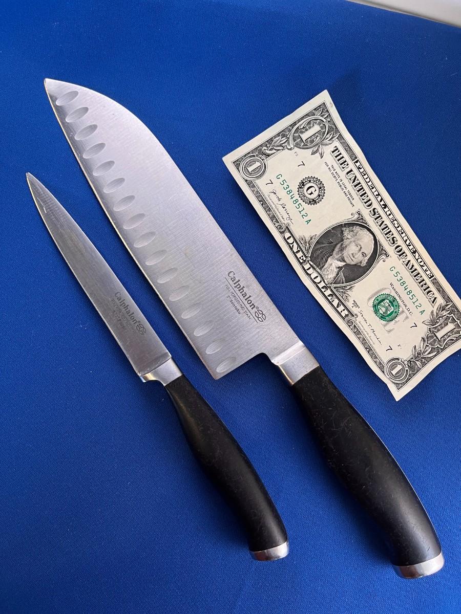 CALPHALON KNIFE PAIR