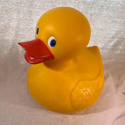 LARGE RUBBER DUCKY BY SCHYLLING TOYS