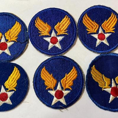 11 WW2 ERA US ARMY AIR FORCE PATCHES