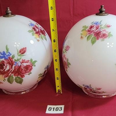 Vintage GWTW Globes