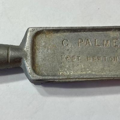 C. PALMER #556 CAST IRON SINKER MOLD