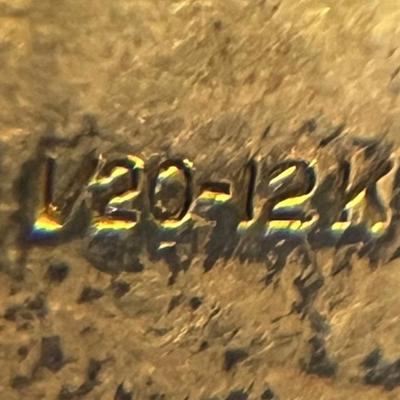 1944 1/20 12K GOLD BRACELET