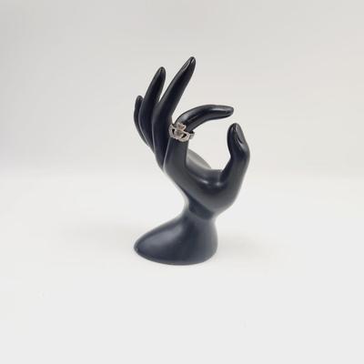 PEWTER MADE IN IRELAND CLADDAGH RING