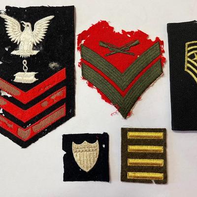 5 ASSORTED MILITARY PATCHES