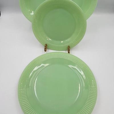3 Piece Fire King Jadite