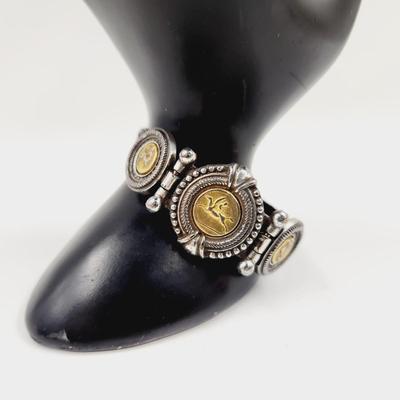 BRIGHTON PEGUSUS LEATHER BAND BRACELET
