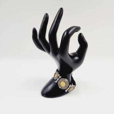 BRIGHTON PEGUSUS LEATHER BAND BRACELET