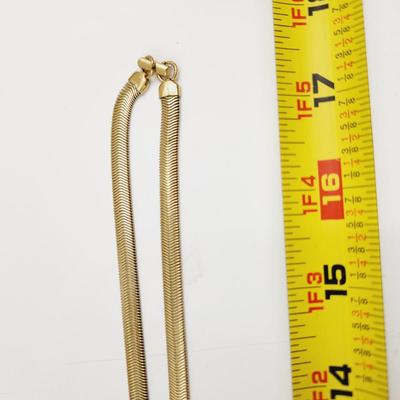 VINTAGE GOLD TONED NECKLACE