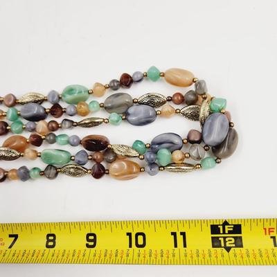MULTI COLOR - MULTI LAYER CUTE NECKLACE