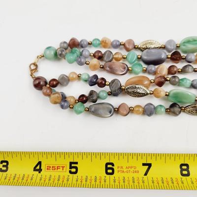 MULTI COLOR - MULTI LAYER CUTE NECKLACE