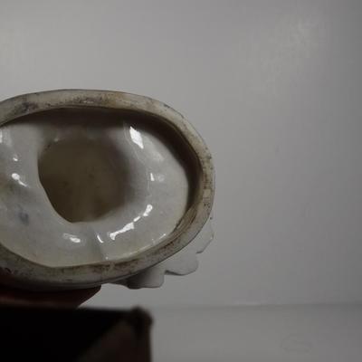 Kissing Goodbye Porcelain Figurine