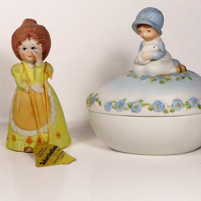 Adorabelles Bell and Precious Moments Trinket Box