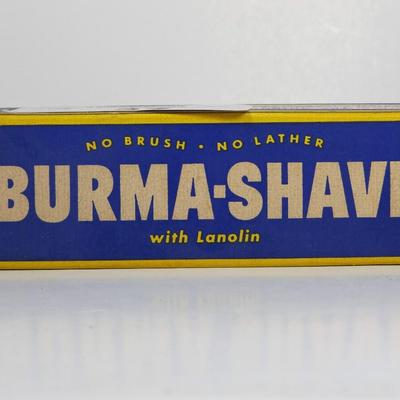 Burma-Shave