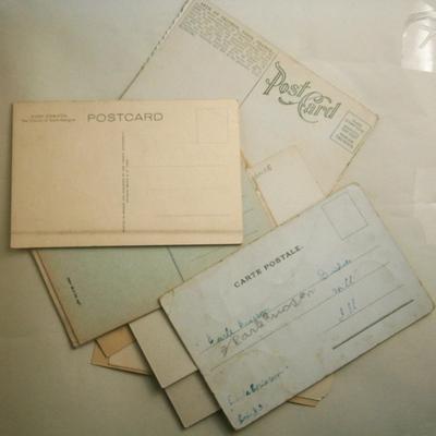 (16) Old Postcards mostly pre-1920