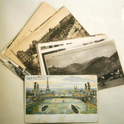 (16) Old Postcards mostly pre-1920