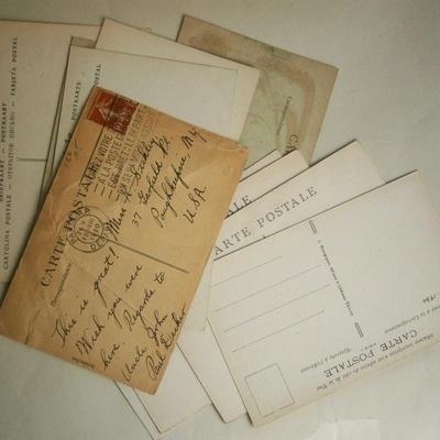 (11) Old Postcards mostly pre-1920