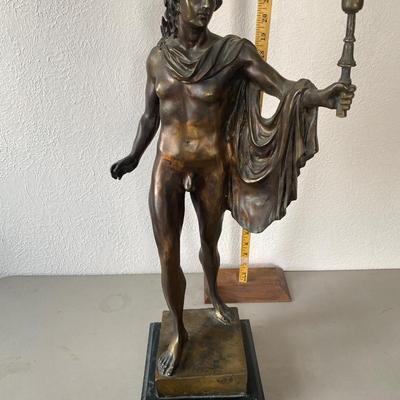 Bronze sculpture of Apollo