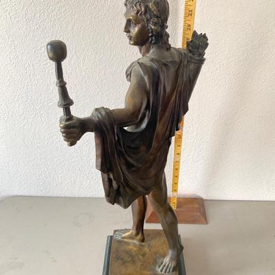 Bronze sculpture of Apollo