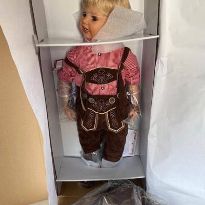 Ashton drake galleries, German little boy doll