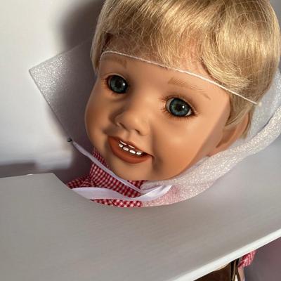 Ashton drake galleries, German little boy doll