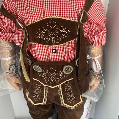 Ashton drake galleries, German little boy doll