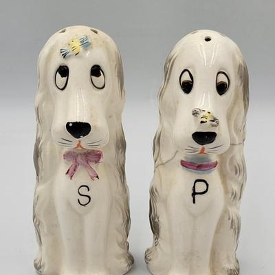 Vintage Ceramic Salt and Pepper Shakers
