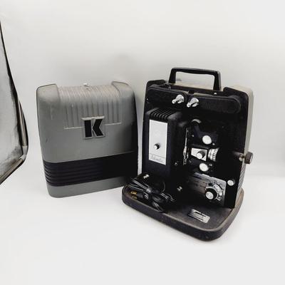 VINTAGE KEYSTONE K-919 8MM AUTOMATIC MOVIE PROJECTOR W/ CASE