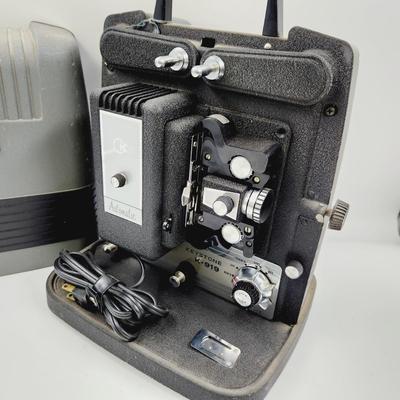 VINTAGE KEYSTONE K-919 8MM AUTOMATIC MOVIE PROJECTOR W/ CASE