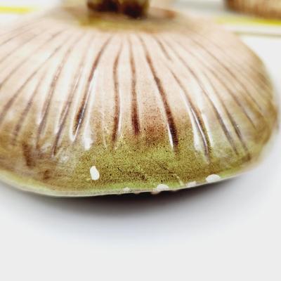 VINTAGE MUSHROOM CANNISTERS 2 PC - SEE DESCRIPTION