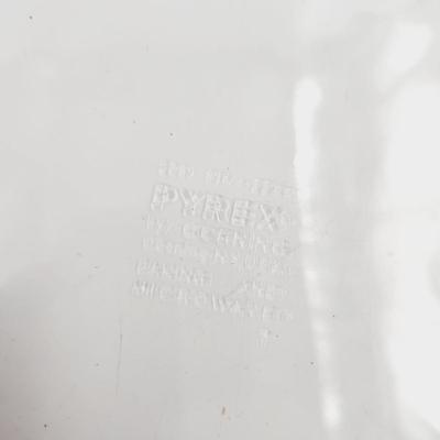5 CLEAR PYREX PIE PLATES