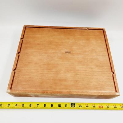 WOOD UTENSIL ORGANIZER