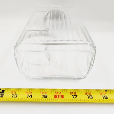 CLEAR GLASS BISTRO PITCHER