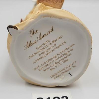 Avon 1981 The Albee Award