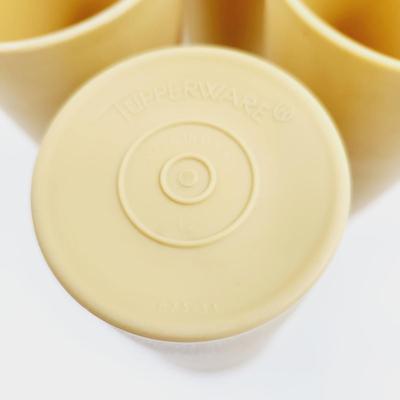 VINTAGE TUPPERWARE HARVEST GOLD 6 PC