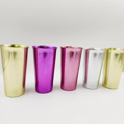 VINTAGE HAWTHORNE METAL CUPS 5 PC