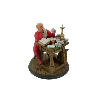Vintage Norman Rockwell Santa Claus Statue