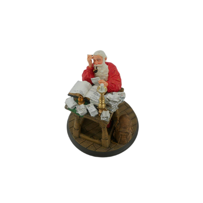 Vintage Norman Rockwell Santa Claus Statue