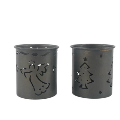 Angel and Tree Candle Holders