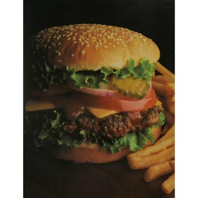 "Hamburger" by Allan Krosnick Lithograph