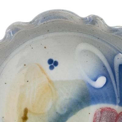 Scalloped Pottery Dish