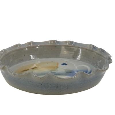 Scalloped Pottery Dish