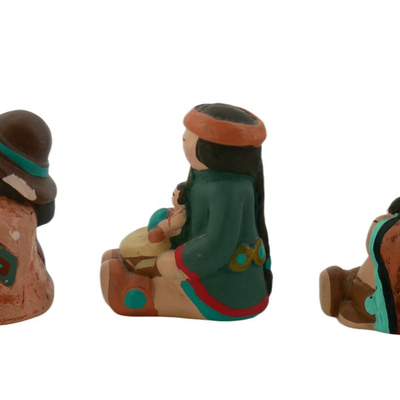 Miniature Native American Figurines