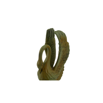 Green Swan Statue