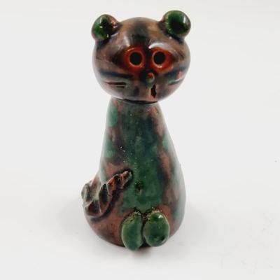 CUTE TERRACOTTA KITTY COLLECTABLE