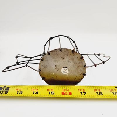 CUTE 4 PC WIRED FISH BASKET BUNDLE